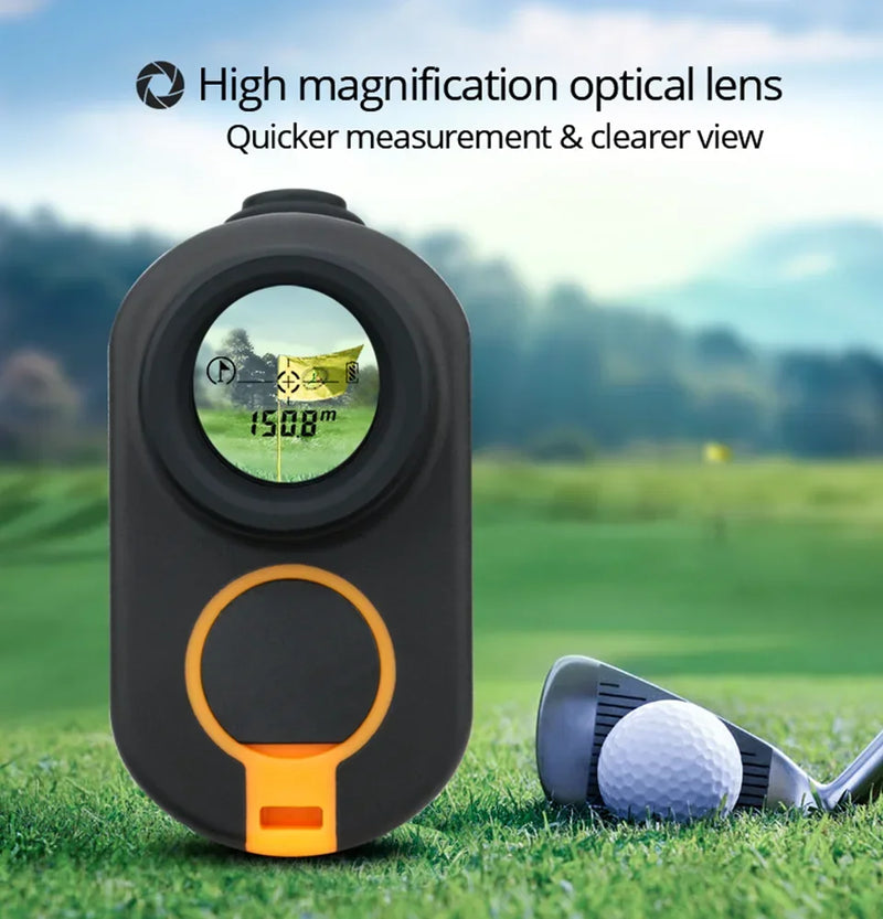 SNDWAY Telescope Laser Range Finder Digital Distance Meter Hunting Monocular Golf Rangefinder LCD Display Roulette Tape Measure