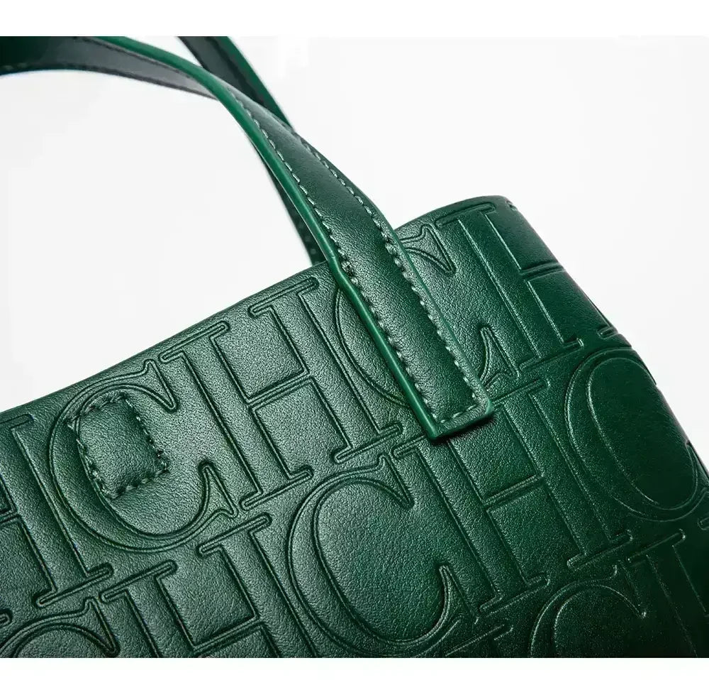 CH Brand Women's Handbag Large Capacity, Letter Elements Women's Handbag 2025 Classic Fashion Shoulder Bag