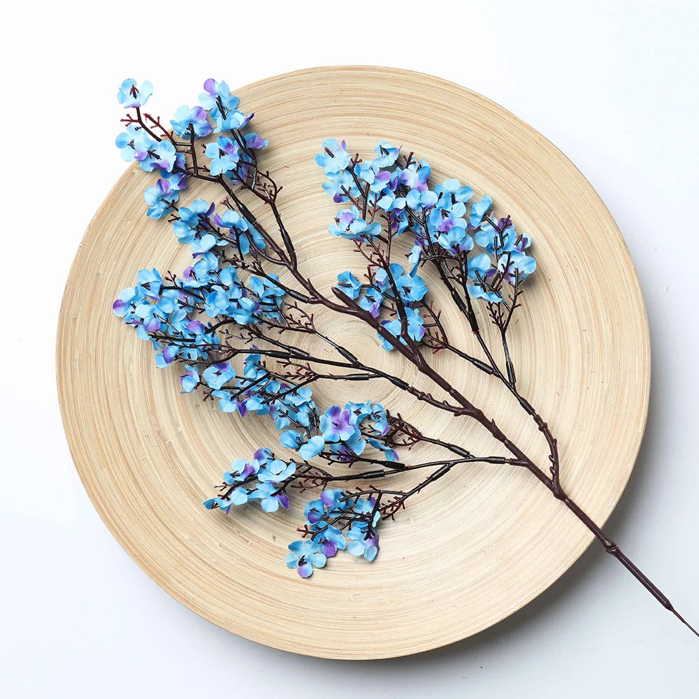 50CM Baby's Breath Artificial Flower Silk Gypsophila Long Branches Home Decor Plants Fake Wedding Party DIY Decoration Ornaments