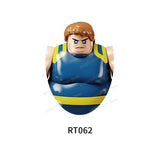 Movie Game Mini Action Figures Big Size Building Block Mecha Assembled Accessories Figure Building Block Toy For Children Gifts