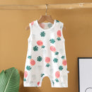 New 2025 Soft and Lightweight Cotton Baby Crawling Clothes for Boys Girls Aged 1-20 Months Children Romper Kids Homewear