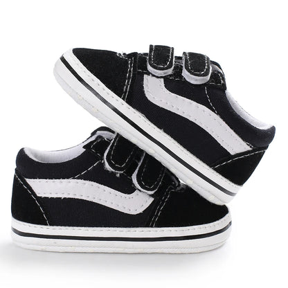 Newborn Baby Canvas Shoes Anti-slip Soft Baby Boy Girl Sneakers Casual Multi-Color Toddler First Walkers Crib Shoes
