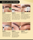 Gollee Eyelash Lifting Perm kit Natural Lashes Enhancer Long Lasting 4-6 weeks Black Lash Brow Tinting Perm Professional Makeup
