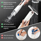 2-24Pcs Mini Mop Powerful Squeeze Mini Mop Folding with Self-Squeezing for Floor, Kitchen, Toilet, Washing Desk, Window, Car Cleaning Tools