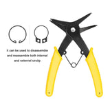Circlip pliers internal and external circlip pliers retaining ring pliers inner card outer retaining ring pliers car repair tool