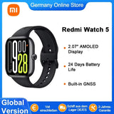 Global Version Xiaomi Redmi Watch 5 2.07 "60Hz AMOLED Screen Built-in GNSS Bluetooth Call 150 + Sports Modes 24 Days Battery Life