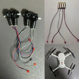 Base de motor plegable universal E88/E99 para dron RC, control remoto, repuestos para cuadricóptero E88pro, motores y engranajes grandes.