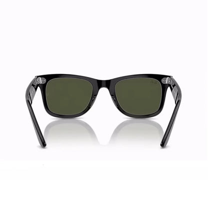 RayBan original Classic RB2140 2140F WAYFARER Square sunglasses Glass lenses, glossy frame, UV Protection Premium Eyewear in box