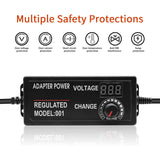 Power Supply Adjustable 3V 5V 9V 12V 24V 36V Power Adapter Transformer AC 220V 110V TO DC 3V 12V 24V For LED Strip Light