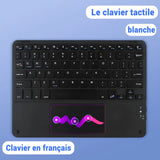 Touchpad Bluetooth Wireless Keyboard For Android iOS Samsung Xiaomi Tablet For iPad Air Pro Mini Spanish Russian Korean Keyboard