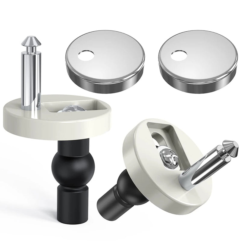 O-Shaped Toilet Seat Slow Close Quiet Lid Thickened Durable for Both Adults Children Universal Bathroom Accessories