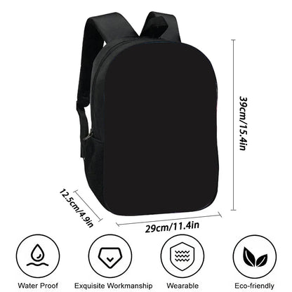 Cartoon Dolls 3 pcs set Child School Backpack with Lunch Bags Pencil Bags B-Barbies School Bags for Boys Girls Best Gift