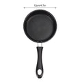 1PC 12-20cm Mini Frying Pan Non-Stick Thickened Stainless Steel Frypan Pot Fried Eggs Saucepan Gas/Induction Kitchen Cookware 
﻿