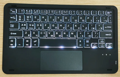 Bluetooth Keyboard Case For Xiaomi Pad 7 7 Pro 11.2 Trackpad Tablet Case Russian Arabic Hebrew Spanish Korean French Keyboard