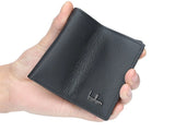 Baellerry Men Genuine Cow Leather Wallet Card Holder Male Purse Short with Coin Pocket Leather Wallets for Men