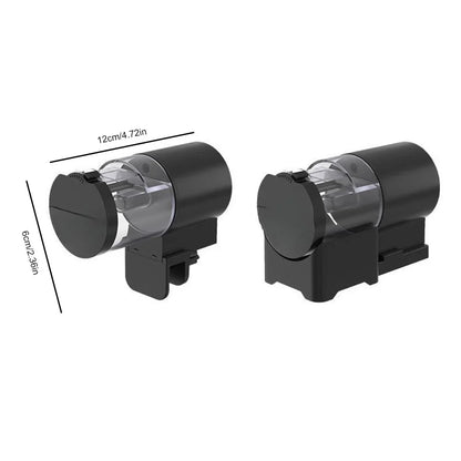 Automatic Fish Tank Feeder Digital Timer Food Dispenser For Aquarium Pond Turtle Intelligent Control Vacation Feeding Device