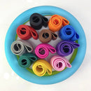 Car Silicone Steering Wheel Cover Men's And Women's Summer Fashion Sweat Wicking Non-slip All-season Model Thin And Soft