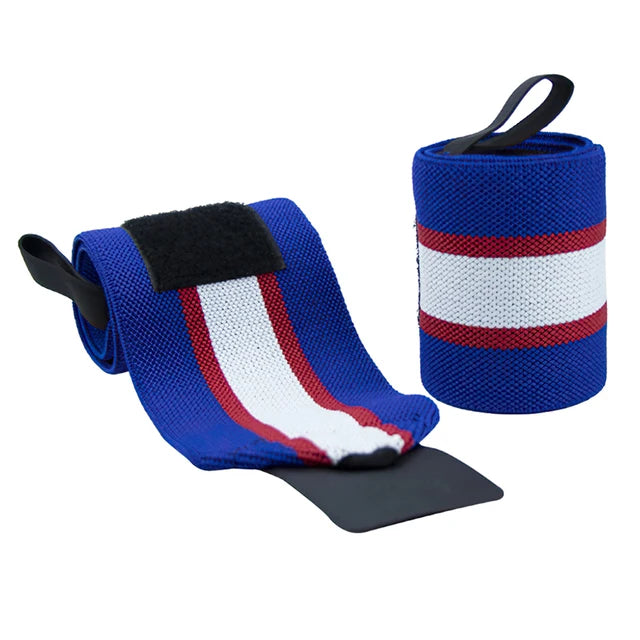 1 Pair Gym Training Wristband Extra Strength Workout Weight Lifting Strap Bandage Fitness 