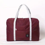 Portable and lightweight travel luggage bag, large capacity sports and fitness bag, foldable handheld boarding bag