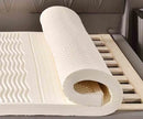 Natural Latex Mattress Topper Natural Rubber Mattress Home Dormitory Soft Cushion Mat Queen Size Medium Firmness Bed Pad Durable
