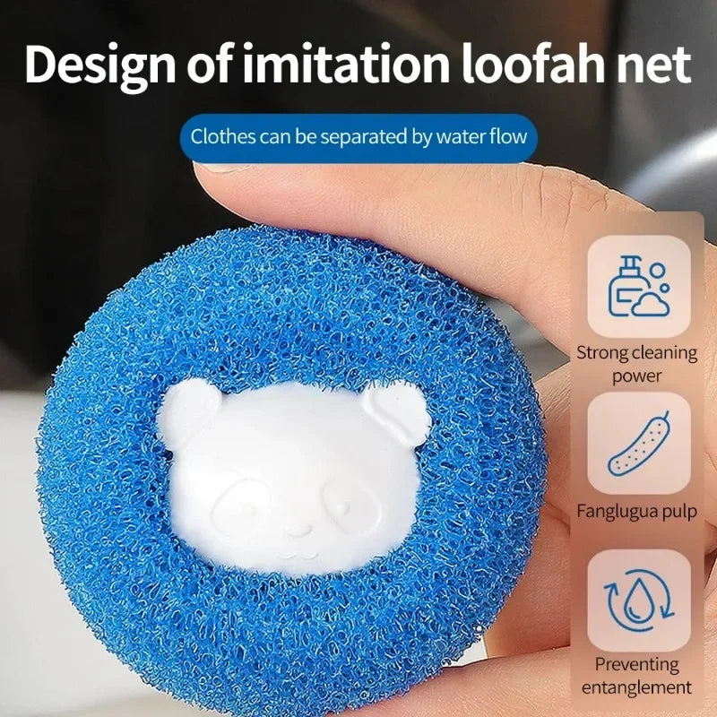 Pet Hair Collector for Washing Machine, Lavanderia Balls, Reutilizável Lavanderia Catcher, Remove Lint de Roupas, Acessórios Cat