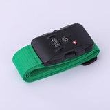 TSA Password Customs Lock Luggage Cross Belt Adjustable Travel Suitcase Band Luggage Suitcase Rope 2M Straps Travel Accessories
