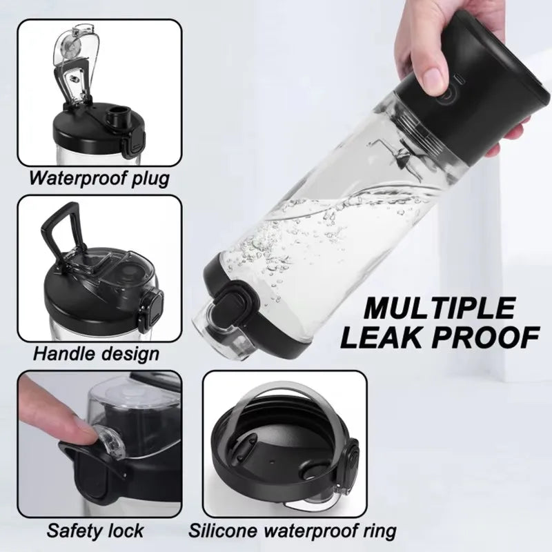 Portable mixer 600ml Household fruit cup smoothie mixer 4000mAh USB rechargeable smoothie mixer personal juicer kitchen tools