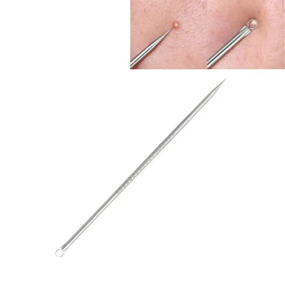 8cm/12cm Acne Needle Acne Remover Tool Blackhead Whitehead Remover Tool Facial Spot Pimple Remover Extractor Tool Skin Care Tool