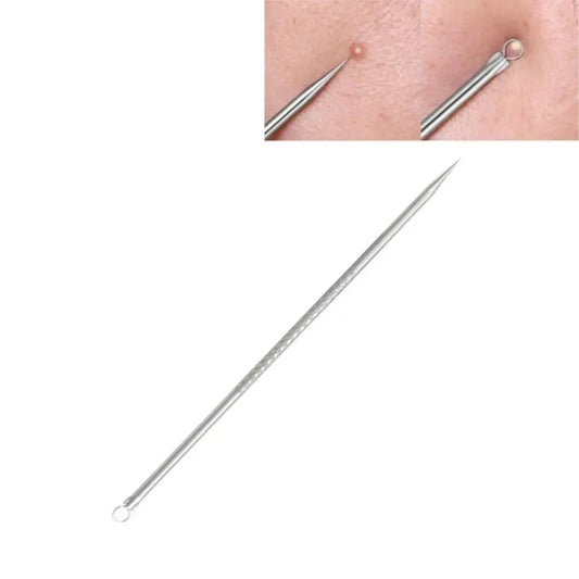 8cm/12cm Acne Needle Acne Remover Tool Blackhead Whitehead Remover Tool Facial Spot Pimple Remover Extractor Tool Skin Care Tool