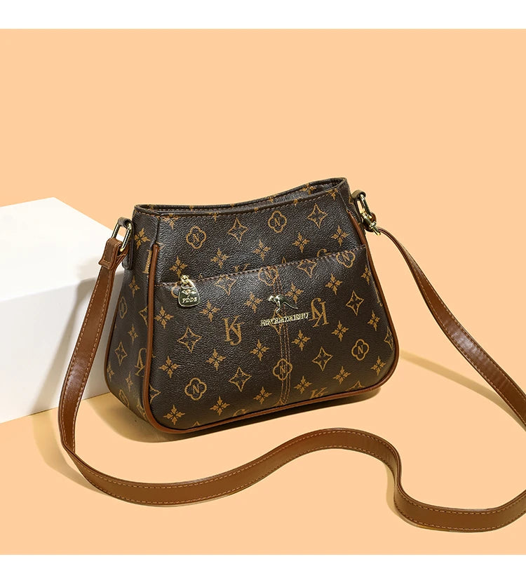 New high-end stylish women's bag, trendy niche pillow bag, fashionable Boston bag, single-shoulder crossbody for women