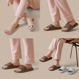 Summer Fashion Slippers Women's Shoes Cloud Slippers For Men Home Flat Sandals Massage Flip Flops Couples Bathroom Indoor Slides