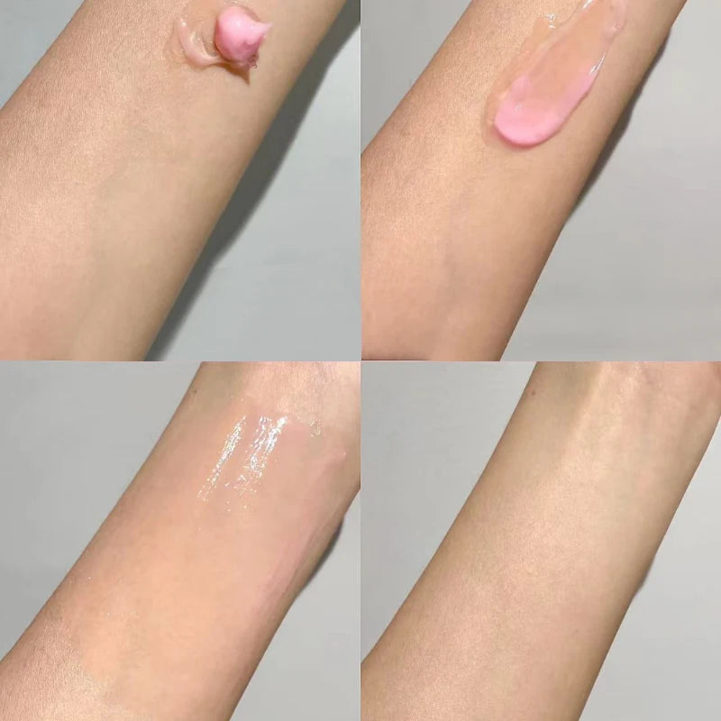 PDRN Pink Collagen Capsule Cream with Niacinamide Cream for Uneven Skin Tone Lightweight Face Moisturizer Original Korean Cream