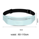 Waist Running Bag Sports Fanny Pack Women Men Belt Bag Waterproof Gym Bag Phone Pouch Running Accessories