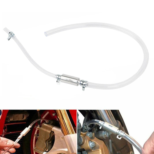 Hydraulic Brake Bleeding Tool, Automotive Brake Fluid Bleeder, Bleeder hose with one-way non-return valve