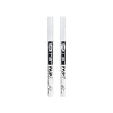 Fine tip permanent Paint Marker Pen DIY Paint Metallic Pen Permanent Gold SILVER Marker Touch Up,School Model Painting