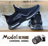 Men's Slip-on Fashion Sneakers Male Sport Running Shoes Breathable Gym Training Walking Tennis Shoes Non-Slip Workout Flats