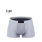 New Upgraded Version of Men's Magnetic Therapy Health Panties 22 Magnet Reinforced Boxer Briefs (L-6XL) Brazilian Men's Underwear