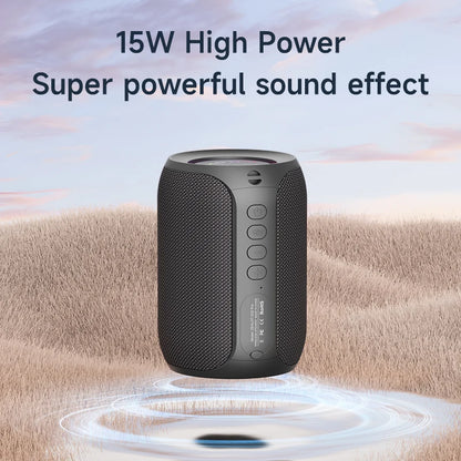 Potente altavoz Bluetooth Zealot-S32PRO, inalámbrico con graves, luz LED, para exteriores, subwoofer, resistente al agua.
