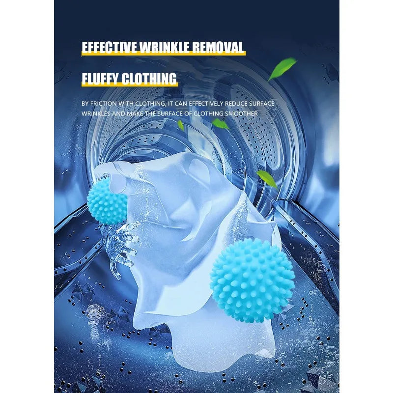 1/3PCS Magic Laundry Balls Reusable PVC Solid Cleaning Ball Household Cleaning Washing Machine Accessories Clothes Softener
