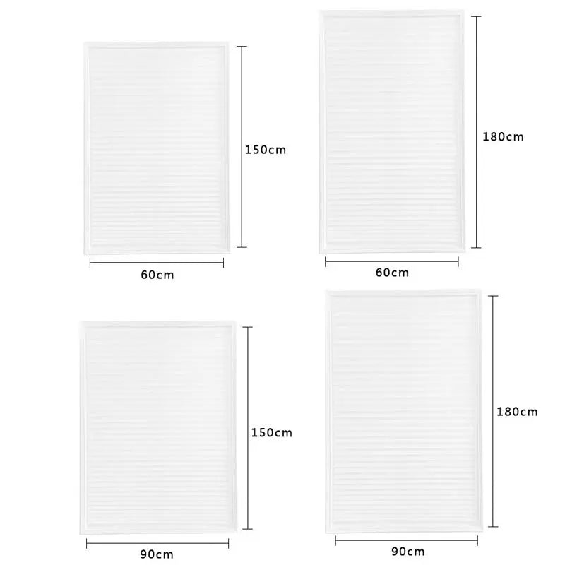 1PC Self-Adhesive Non-Woven Pleated Blinds Folding Curtains For Kitchen Balcony Shades Home Blackout Blinds For Windows Decor