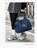 LEE Casual Weekends Overnight Luggage Travel Bag Women Men Waterproof Dry Wet Pockets Duffle Bag Unisex Sport Fitness Gym Bag