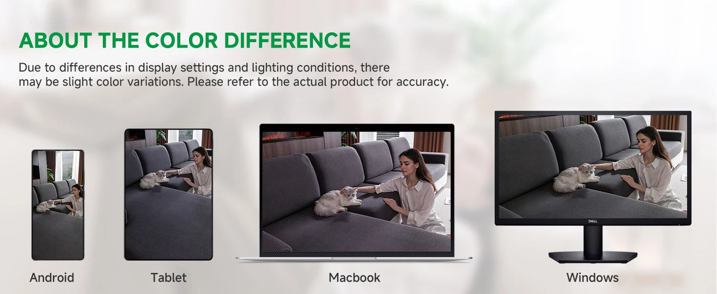 Waterproof Sofa Cover Luxury Adjustable Elastic Couch Cover for Living Room Sofa Seat Cover 1 2 3 4 seater l shaped full set