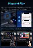 2026 New! 2-in-1 Mini Wireless Adapter Seamlessly Enable Carplay & Android Auto Plug & Play For Most Vehicle Models
