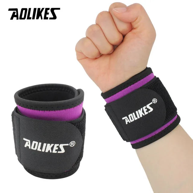 Pulseira de pulso para ginásio Fitness, pulseira esportiva, protetor, bandagem, tênis, esporte, 1pc