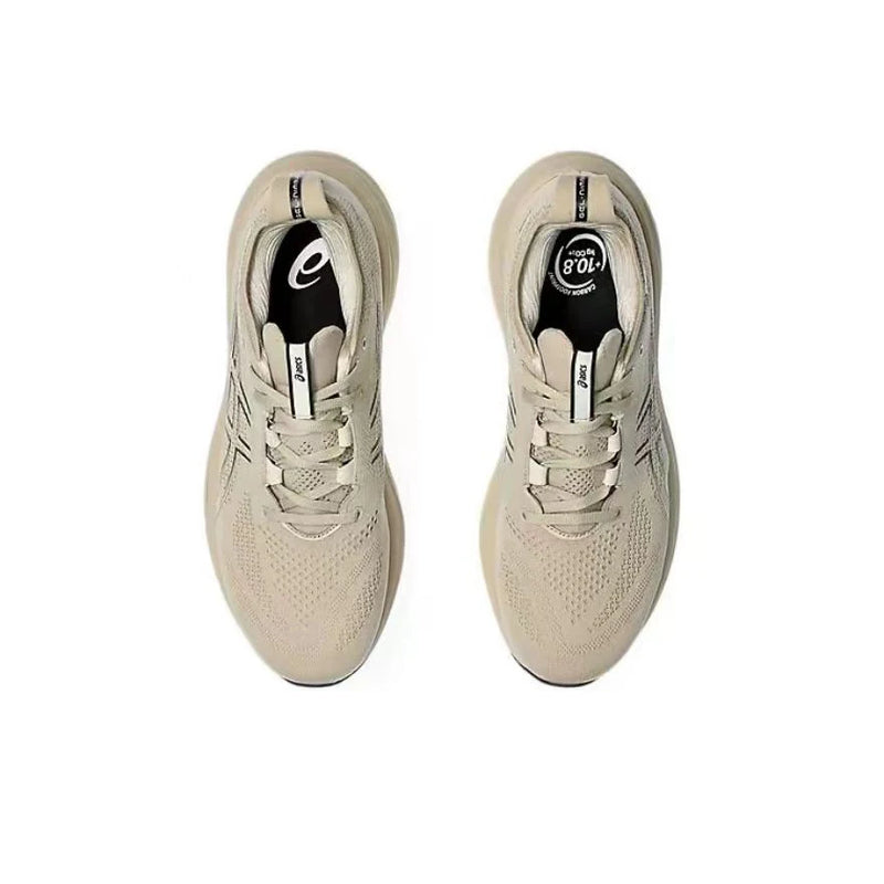 Zapatillas de running Asics Nimbus 26 originales para hombre, amortiguación, estabilidad, deportivas Asics unisex, color blanco