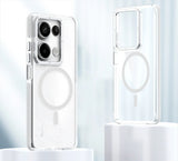 Luxury Magnetic Clear Case for Redmi 15C Note 14 13 12 Pro Plus 4G 5G For Magsafe Cover for Xiaomi 15T 14T Pro Poco X7 Pro Case