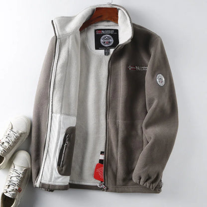 Chaqueta informal de marca FGKKS 2023 para hombre, chaqueta de lana gruesa, diseño de alta calidad, chaqueta cálida de moda para hombre