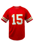2025 Patrick Mahomes Chiefs Jersey #15 Absorb Sweat Training Outdoors Exercise Uniform Football For Unisex Jersey