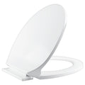 O-Shaped Toilet Seat Slow Close Quiet Lid Thickened Durable for Both Adults Children Universal Bathroom Accessories