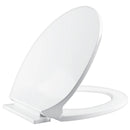 O-Shaped Toilet Seat Slow Close Quiet Lid Thickened Durable for Both Adults Children Universal Bathroom Accessories